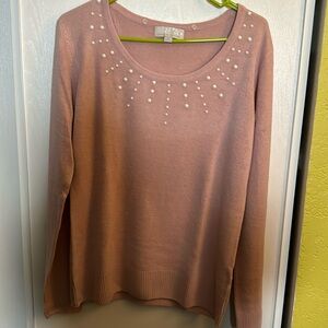 Kind a pink sweater top